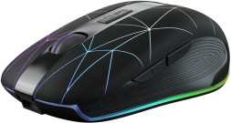 Мышь Оклик 976GW черный оптическая (3200dpi) беспроводная USB (6but)