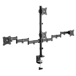 Кронштейн для мониторов Arm Media LCD-T16 черный 15&amp;quot;-27&amp;quot; макс.40кг настольный поворот и наклон верт.перемещ.