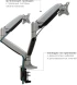 Кронштейн для мониторов ЖК Kromax OFFICE-22 серебристый 17&amp;quot;-35&amp;quot; макс.15кг настольный поворот и наклон