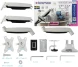 Кронштейн для мониторов ЖК Kromax OFFICE-22 серебристый 17&amp;quot;-35&amp;quot; макс.15кг настольный поворот и наклон
