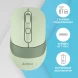 Мышь A4Tech Fstyler FB10C зеленый оптическая (2000dpi) беспроводная BT/Radio USB (4but)