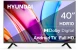 Телевизор LED Hyundai 40&amp;quot; H-LED40BS5002 Android TV Frameless черный FULL HD 60Hz DVB-T2 DVB-C DVB-S DVB-S2 USB WiFi Smart TV