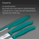 Набор ножей кухон. Victorinox Swiss Classic 6.7114.33C1 для овощей компл.:3предм. овощеч. зеленый европодвес