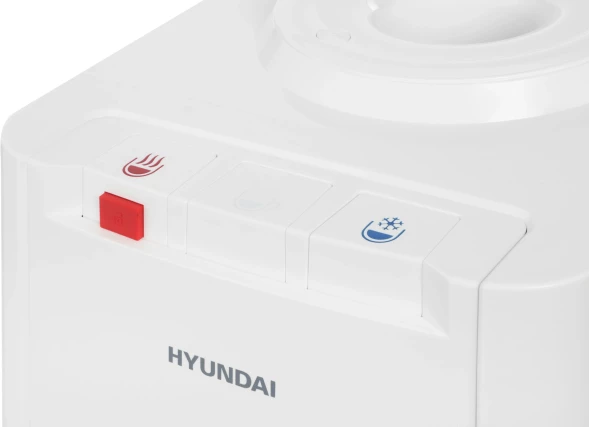 Кулер Hyundai H-WD3406E напольный электронный белый