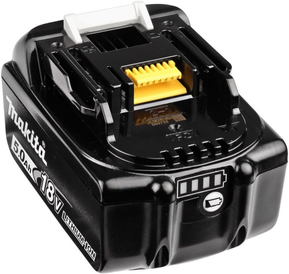 Батарея аккумуляторная Makita BL1850B LXT 18В 5Ач Li-Ion (632G59-7)