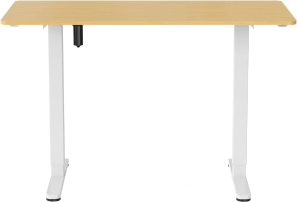 Стол для компьютера Cactus CS-ED-WTBAM столешница бамбук бежевый каркас белый 120x71x60см