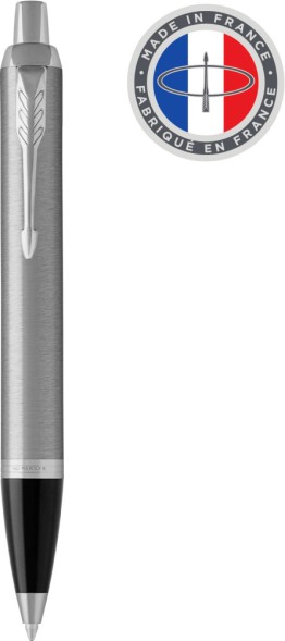 Ручка шариков. Parker IM Essential K319 (CW2143631) Brushed Metal CT M син. черн. подар.кор.