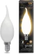 Лампа филам. Gauss Filament 5Вт цок.:E14 свеча 220B св.свеч.бел.теп. (упак.:10шт) (104201105)