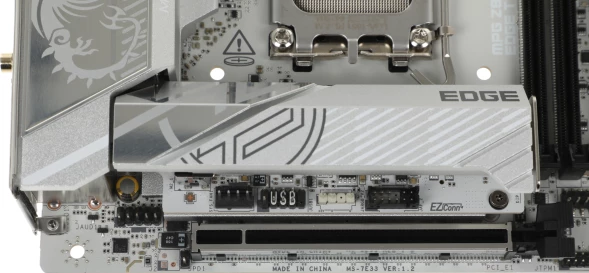 Материнская плата MSI MPG Z890I EDGE TI WIFI Soc-1851 Intel Z890 2xDDR5 mini-ITX AC`97 8ch(7.1) 5Gigabit RAID+HDMI