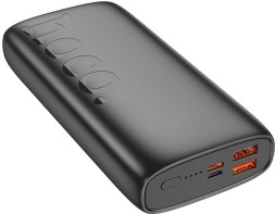 Мобильный аккумулятор Hoco J122A Respect 20000mAh QC/PD 22.5W 3A USB-A/USB-C черный