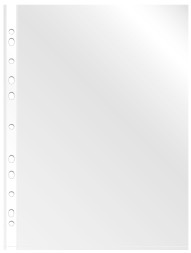 Папка-вкладыш Бюрократ Люкс 013GFLUX глянцевые А4+ 50мкм (упак.:100шт)