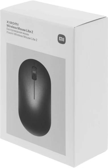 Мышь Xiaomi Wireless Mouse Lite 2 черный оптическая 1000dpi беспров. USB для ноутбука 2but (BHR8916GL)