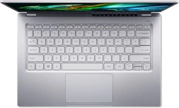 Ноутбук Acer Swift Go 14 SFG14-41-R466 Ryzen 5 7530U 8Gb SSD512Gb AMD Radeon Graphics 14&amp;quot; IPS FHD (1920x1080) Windows 11 Home silver WiFi BT Cam (NX.KG3CD.001)