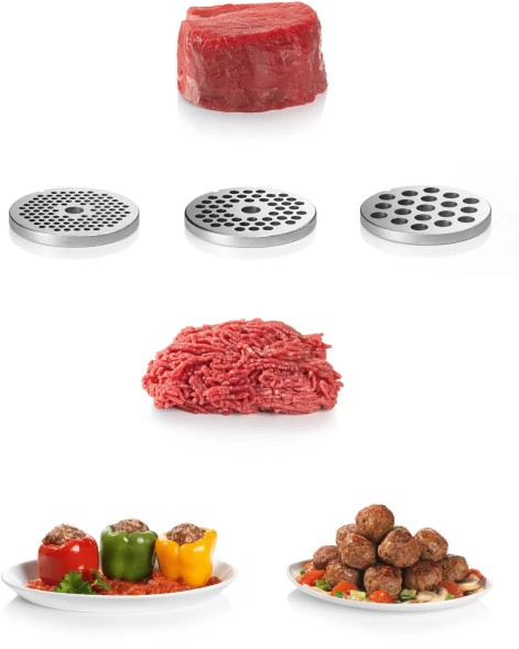 Мясорубка Bosch ProPower MFW66020 1800Вт белый/серый