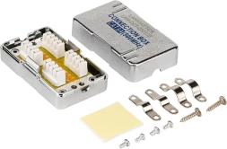 Соединитель Lanmaster LAN-CNB-STP6A белый