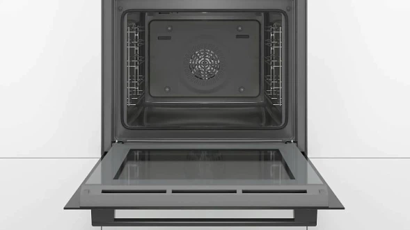 Духовой шкаф Электрический Bosch HBA530BB0S черный/серебристый