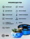 Пластик для принтера 3D Cactus CS-3D-PETG-1KG-T-BLUE PETG d1.75мм 1кг L316м 1цв.
