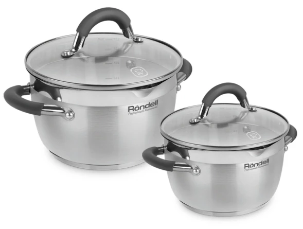 Набор кастрюль Rondell Flamme RDS-339 4 предмета