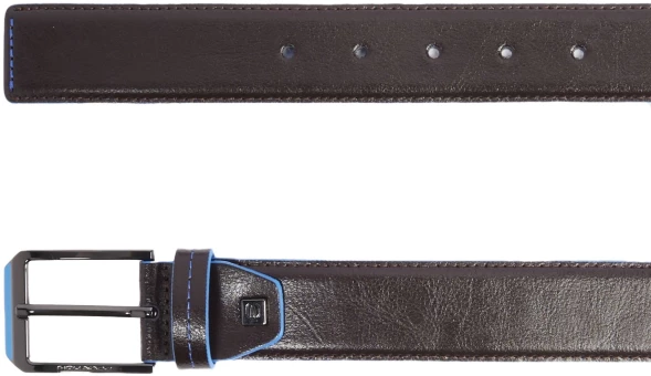 Ремень мужской Piquadro Blue Square CU6743B2/MO регулир. 125х3.5см коричневый натур.кожа