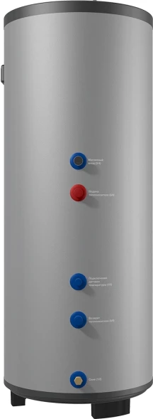 Водонагреватель Thermex Espero 200 F 17кВт 200л через теплообменник напольный/серый