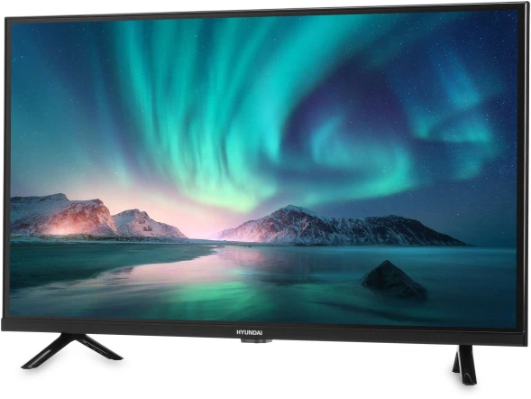 Телевизор LED Hyundai 32&amp;quot; H-LED32BS5002 Android TV Frameless черный HD 60Hz DVB-T2 DVB-C DVB-S DVB-S2 USB WiFi Smart TV