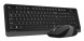 Клавиатура + мышь A4Tech Fstyler FG1010S клав:черный/серый мышь:черный/серый USB беспроводная Multimedia (FG1010S GREY)