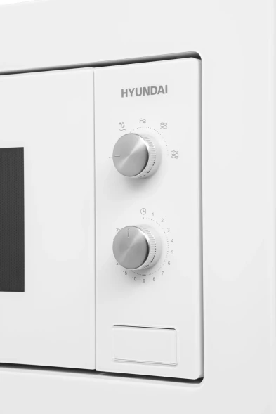 Микроволновая печь Hyundai HBW 2030S WG 20л. 800Вт белый (встраиваемая)