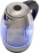 Чайник электрический Vitek VT-7030 1.8л. 2200Вт черный/серебристый корпус: стекло