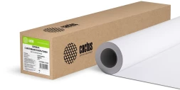 Бумага Cactus CS-PM90-61045 24"(A1) 610мм-45м/90г/м2/белый CIE155% матовое универсальная (с покрытием) втулка:50.8мм (2")
