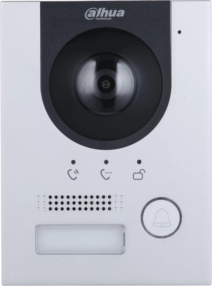 Видеопанель Dahua DHI-VTO2201F-P-S2 цветной сигнал CMOS цвет панели: серебристый