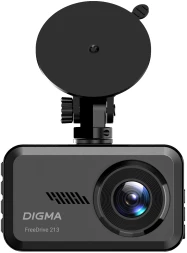 Видеорегистратор Digma FreeDrive 213 черный 2Mpix 1440x2560 126гр.