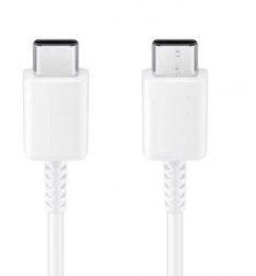 Кабель Samsung EP-DA705BWRGRU USB Type-C (m)-USB Type-C (m) 1м белый (упак.:1шт)