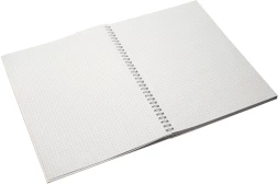 Блокнот Silwerhof КООРДИНАТЫ РОССИИ A4 обложка картон 80л клетка гребень Столбы Маньпупунёр