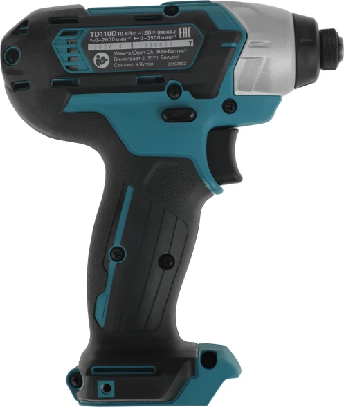 Шуруповерт Makita TD110DZ аккум. патрон:шестигр.1/4&amp;quot;
