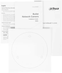 Камера видеонаблюдения IP Dahua DH-IPC-HFW3449T1P-AS-PV-0360B-S5 3.6-3.6мм цв. корп.:белый/черный (DH-IPC-HFW3449T1P-AS-PV-0360B)
