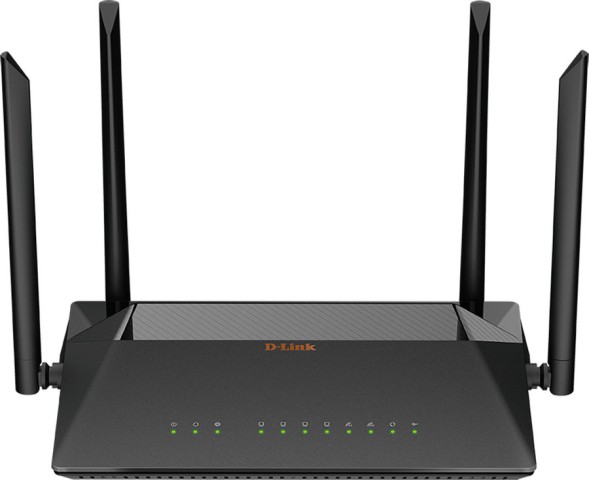 Роутер беспроводной D-Link DSL-245GR/R1A AC1200 ADSL2+/VDSL2 черный
