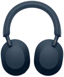Гарнитура мониторные Sony WH-1000XM5 1.2м синий беспроводные bluetooth оголовье (WH-1000XM5/L)