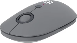 Мышь Оклик 409MW графитовый оптическая 1600dpi silent беспров. BT/Radio USB для ноутбука 4but (2007545)