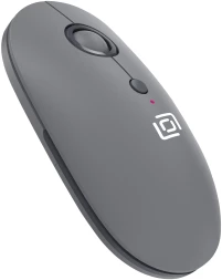 Мышь Оклик 409MW графитовый оптическая 1600dpi silent беспров. BT/Radio USB для ноутбука 4but (2007545)