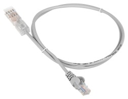 Патч-корд Lanmaster LAN-45-P2-2M UTP RJ-45 вил.-110 кат.5E 2м серый ПВХ
