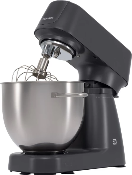 Миксер планетарный Rondell RDE-PM450 2000Вт титановое серебро