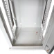 Шкаф коммутационный Lanmaster (TWT-CBW10G-12U-3X3-GY) настенный 10U 312x300мм пер.дв.стекл 30кг серый 236мм 635мм IP20 металл