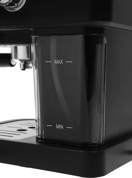 Кофеварка рожковая Vitek VT-8468 1000Вт черный/стальной