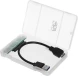 Внешний корпус для HDD/SSD AgeStar 3UBCP3 SATA USB3.0 пластик белый 2.5&amp;quot;