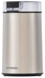Кофемолка Hyundai HYC-G5261 200Вт сист.помол.:ротац.нож вместим.:60гр серебристый