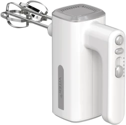 Миксер ручной Vitek VT-HM5005 800Вт белый/серебристый