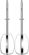Миксер ручной Vitek VT-HM5005 800Вт белый/серебристый