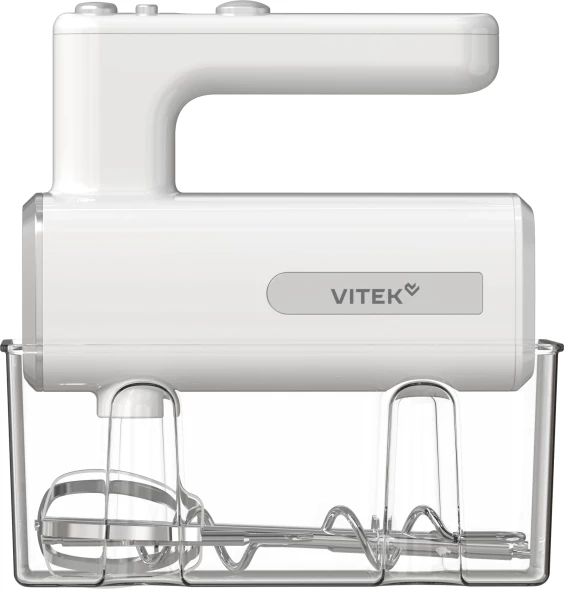 Миксер ручной Vitek VT-HM5005 800Вт белый/серебристый