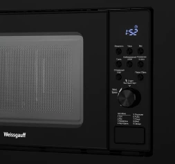 Микроволновая печь Weissgauff HMT-620 B Grill 20л. 700Вт черный (встраиваемая)