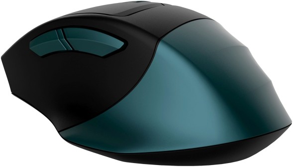 Мышь A4Tech Fstyler FB35CS темно-зеленый/черный оптическая (2000dpi) silent беспроводная BT/Radio USB (5but)